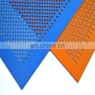 Factory direct supply cheap price iron sheets screen round hole perforated metal mesh