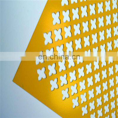 diamond hole aluminum punch perforated metal sheet screen mesh