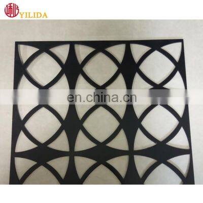 3mm aluminum perforated sheet laser cut screen