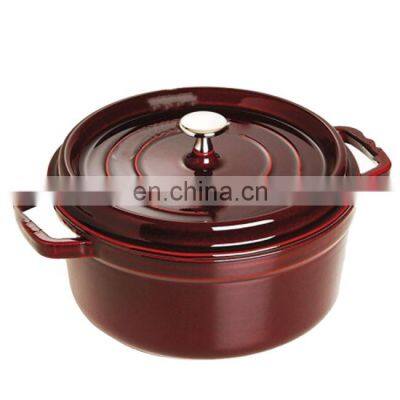 New enamel pot cookware casserole cast iron pot
