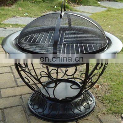 Stone Cooking Set German Basket Pans Table Indoor Rotary BBQ Grills