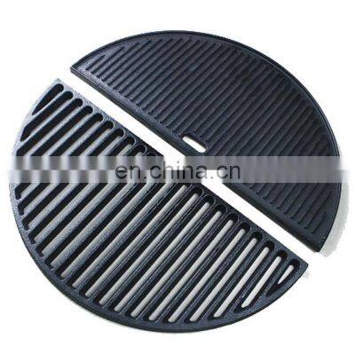Outdoor round custom cast iron campfire bbq grill grates