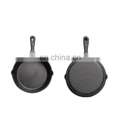 Home Kitchen Cast Iron Skillet Round fry Steak pan