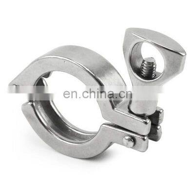 SS304 Sanitary Stainless Steel Pipe Fittings Hose 1.5 Inch 3 Way Tri Clamp