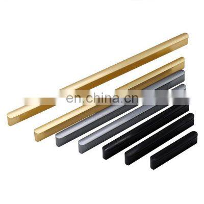Home Decorating Cupboard Wardrobe Pull Window Drawer Kitchen Cabinet Aluminum Handles
