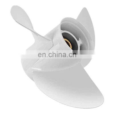 15HP RH 9 x 9 | 48-828156A12 Boat Motor Aluminum Propeller 13-1/4x17-K for Yamaha 60HP