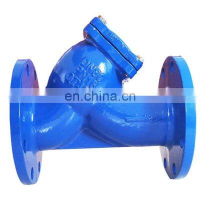 Cast Iron Y Type Strainer Ductile Iron Flange Ends Dn150 Y-Strainer
