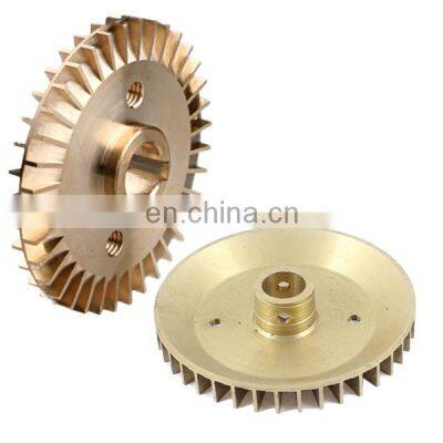 Stainless Steel Centrifugal Flat Hole Water Pump Brass Impeller