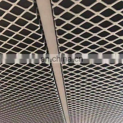 Decorative ceiling stainless steel metal mesh sheet expanded mesh