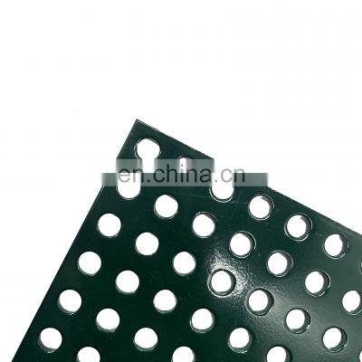 SS304 1 mm hole honeycomb perforated metal screen cladding sheet