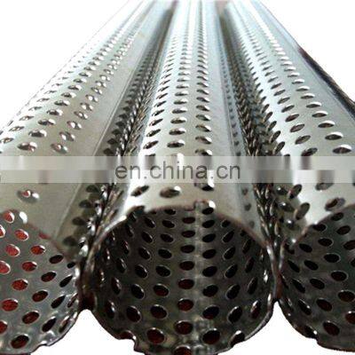 Water filtration 316 stainless steel perforated metal tube