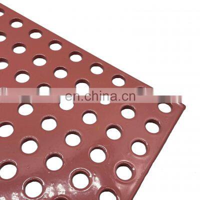 Architectural material custom hole perforated metal ceiling tiles