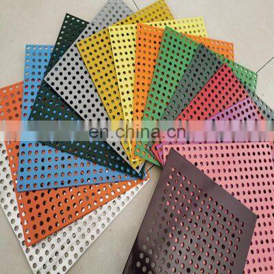 aluminum decorate perforated sheet metal facade panel