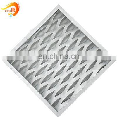 Factory High Quality Interior Decoration Aluminum Expanded Metal Frame Ceiling