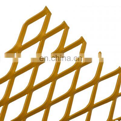 Chinese supplier aluminium expanded metal mesh sheet screen door for fence