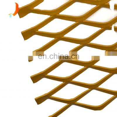 Aluminum Gutter Guards Expanded Metal Mesh Gutter Filter Screen Covers Mesh Leaf Strainer Gutter