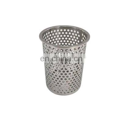 Manufacture aluminium perforated metal mesh screen tube in China