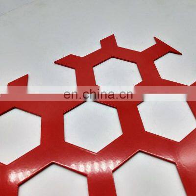 Manufacturer Price Perforated Sheet Aluminum Hexagonal Hole Sheet Perforated Metal Mesh