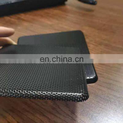 Square perforated mesh car audio horn metal grille