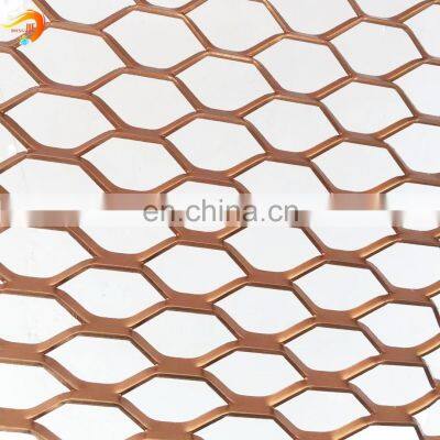 stainless steel & galvanized & black steel perforated metal mesh sheet round square rectangular hole