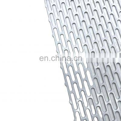 Speaker Perforated Mesh Hot Dipped Galvanized Silver