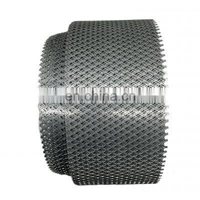 Diamond Hole Flattened Galvanized Expanded Metal Mesh