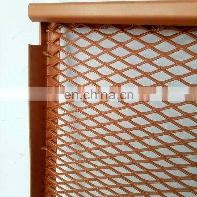 Decorative Modern Suspended Ceiling Expanded Metal Mesh