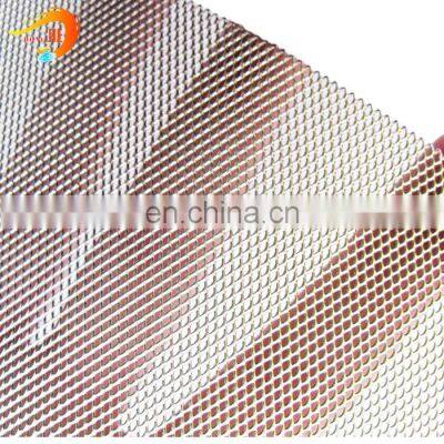 Aluminum Micro Punched Hole Air Dust Filter Screen Expanded Metal Mesh