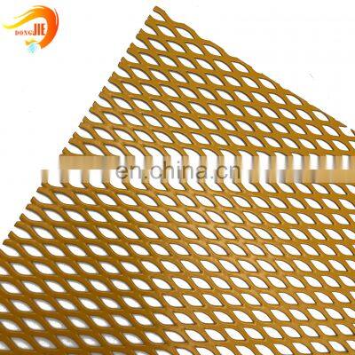 PVC powder coated custom expanded metal mesh