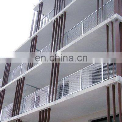 Outdoor decorative wall cladding galvanized welded wire mesh panel
