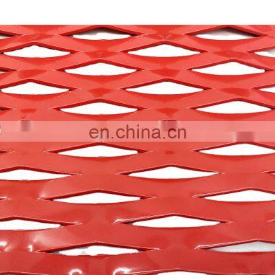 Customization Aluminum Expanded Metal Mesh Building Material Screen Panel Sheet