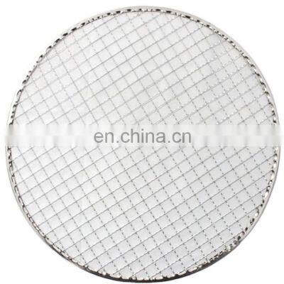 Round stainless steel bbq grill mesh/barbecue wire metal mesh net for barbecue