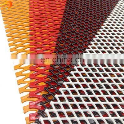 Customization Aluminum PVDF Coating Expanded Metal Mesh for Facade Cladding