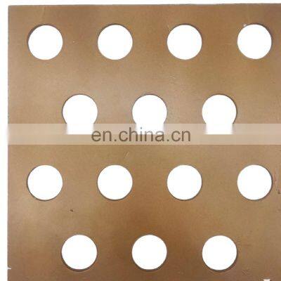 Factory Price Aluminum Color Painting Decorative Perforated Metal Mesh Facade Cladding