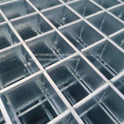 Hot dip galvanized steel grating: power plant sewage treatment plant platform step steel grating plug-in composite heavy-duty grating
