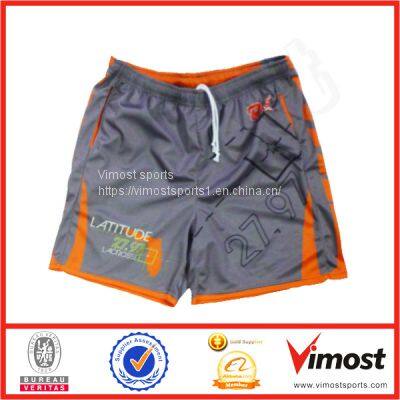 Sublimated Shorts pf White Strings with High Quality for Wholesale