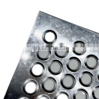 304/316L Stainless steel Diamond hole mesh perforated metal sheet