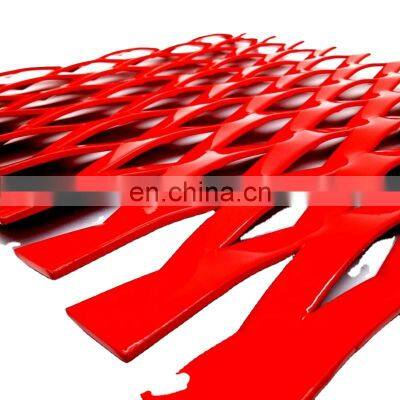 Powder Coating Customization Diamond Hole Shape Expanded Metal Mesh For Ceiling Tiles