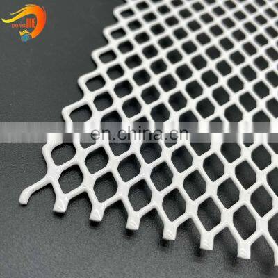 Decorative Black Steel Fence expanded metal mesh