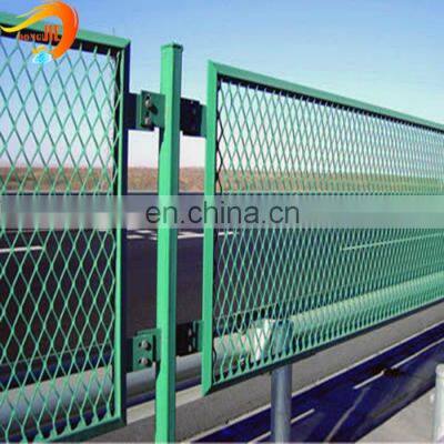 Factory Customization Expanded Metal Mesh Fence Panel Galvanized Steel Decorative Fence