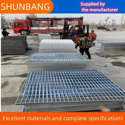 Toothed grating plate stainless steel rain grate galvanized steel grating cover plate composite steel grating