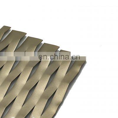 Diamond Hole Expanded Metal Mesh For Protection and Decoration