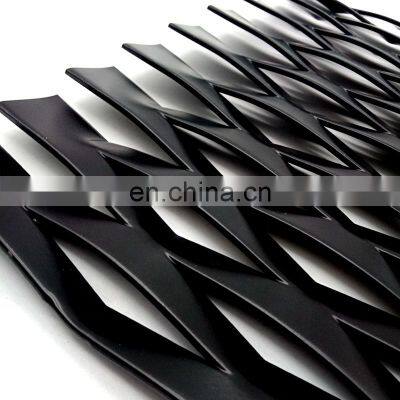 High Quality Corrugated Curtain Wall Metal Expanded Aluminum Panel