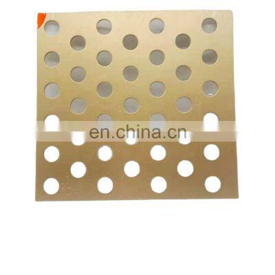 Customizable decorative perforated metal mesh for ceiling