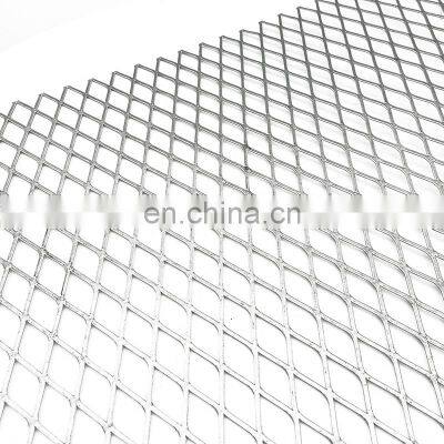 Barbecue flattened galvanized expanded metal grill grates