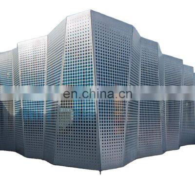 Facade cladding perforated metal sheet Crush-resistance excellent product