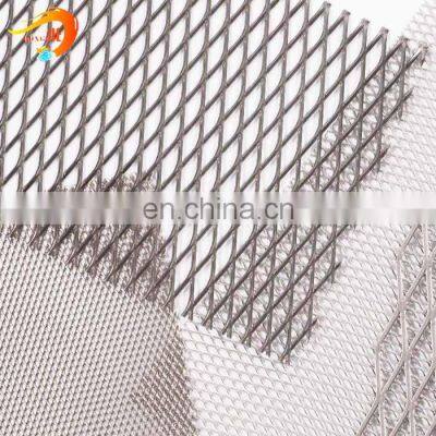 Mini-mesh expanded metal foil fabrication