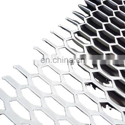 Excellent customized metal facade using the expanded metal sheet
