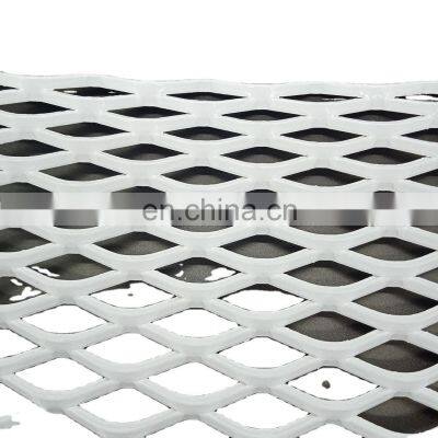 outdoor usage cladding white coating aluminium expanded metal facade
