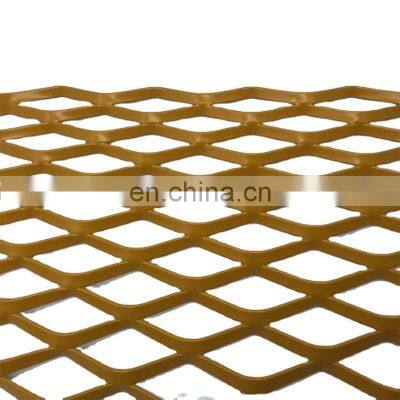 Environmental friendly architecture decoration aluminum expanded metal mesh